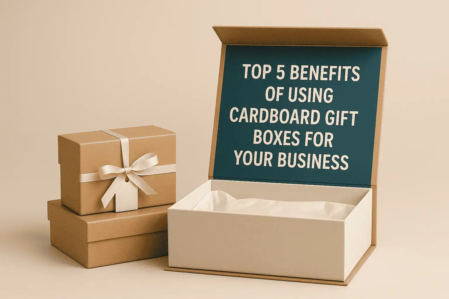 Top 5 Benefits of Using Cardboard Gift Boxes for Your Business